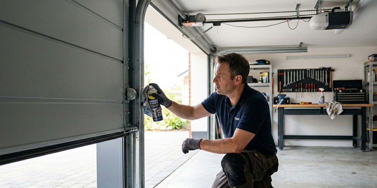 Mantenimiento básico de una puerta de garaje automática: checklist mensual para evitar averías
